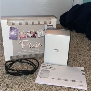 Instax with hanging lights!